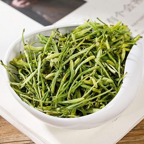 Miniatura 5 de Té de flores de madreselva 399oz orgánico natural seco madreselva flores brotes sol-seco salvaje lonicera Japonica yema hierbas tradicionales de la