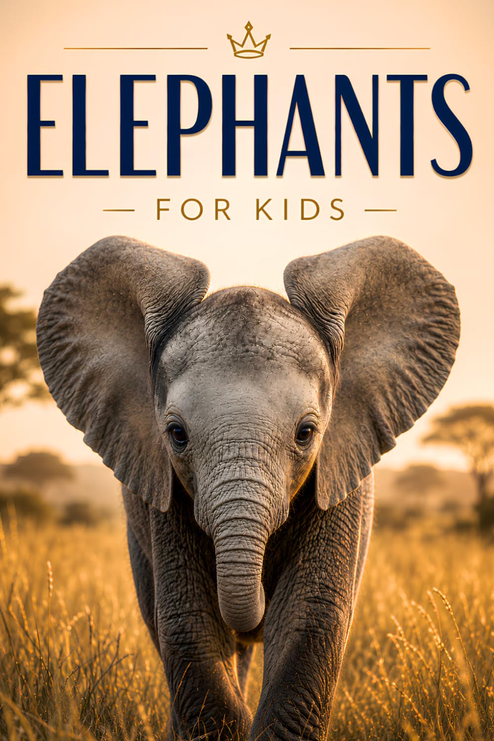 Elephants for Kids: Beautiful Pictures with Amazing Facts