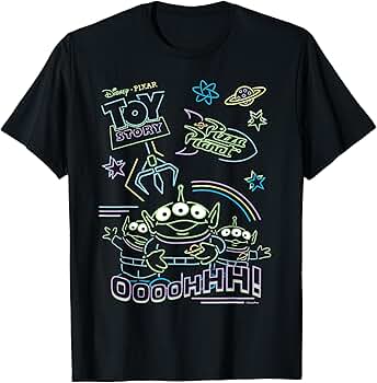新品タグ付き　ピクサー PIXAR ロゴ　エイリアン　Tシャツ　XL ブラック 入手困難】Disney ディズニー Pixarピクサー Tシャツ 2XLサイズ