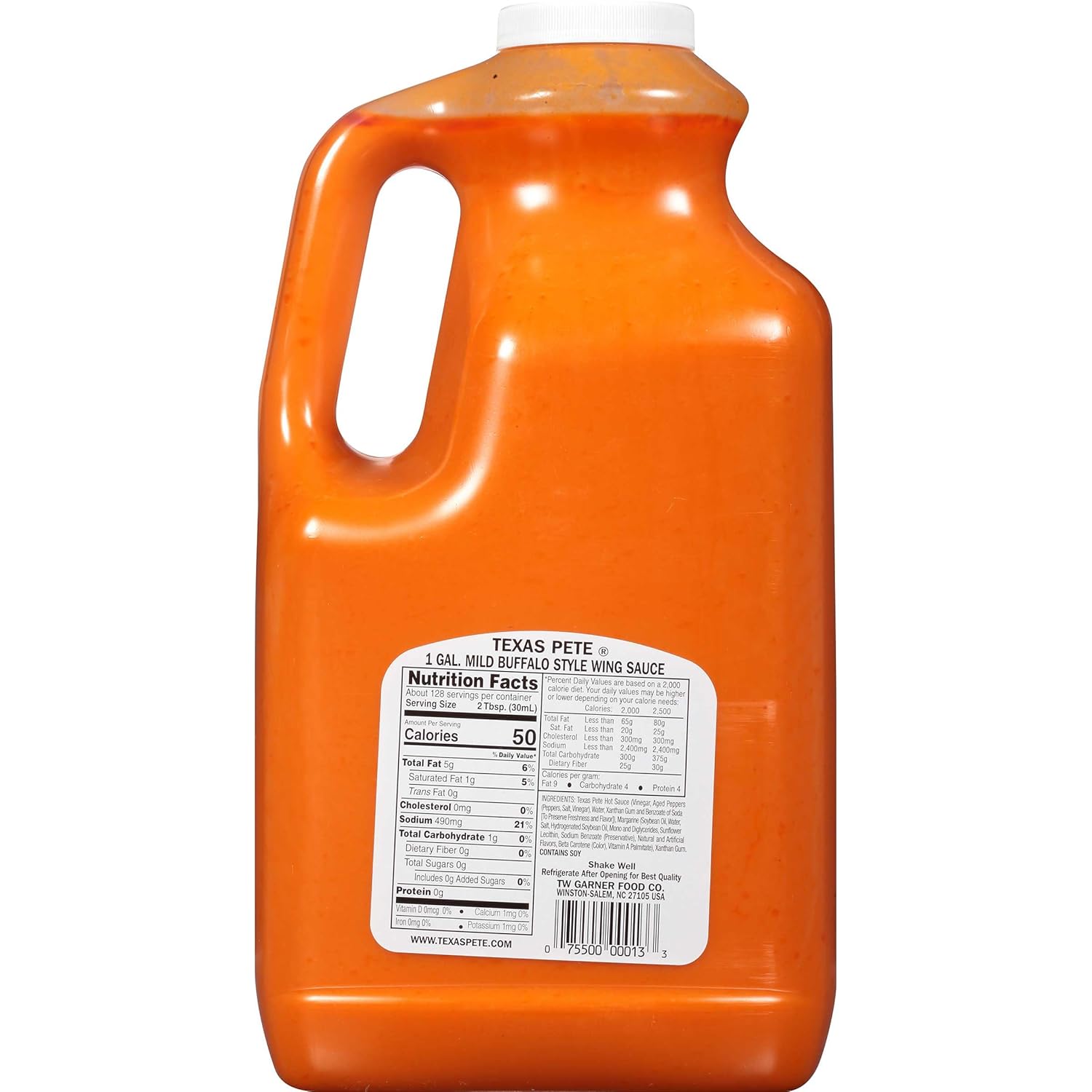 Texas Pete, Buffalo Style Mild Chicken Wing Sauce, 1 Gallon (4 Count)