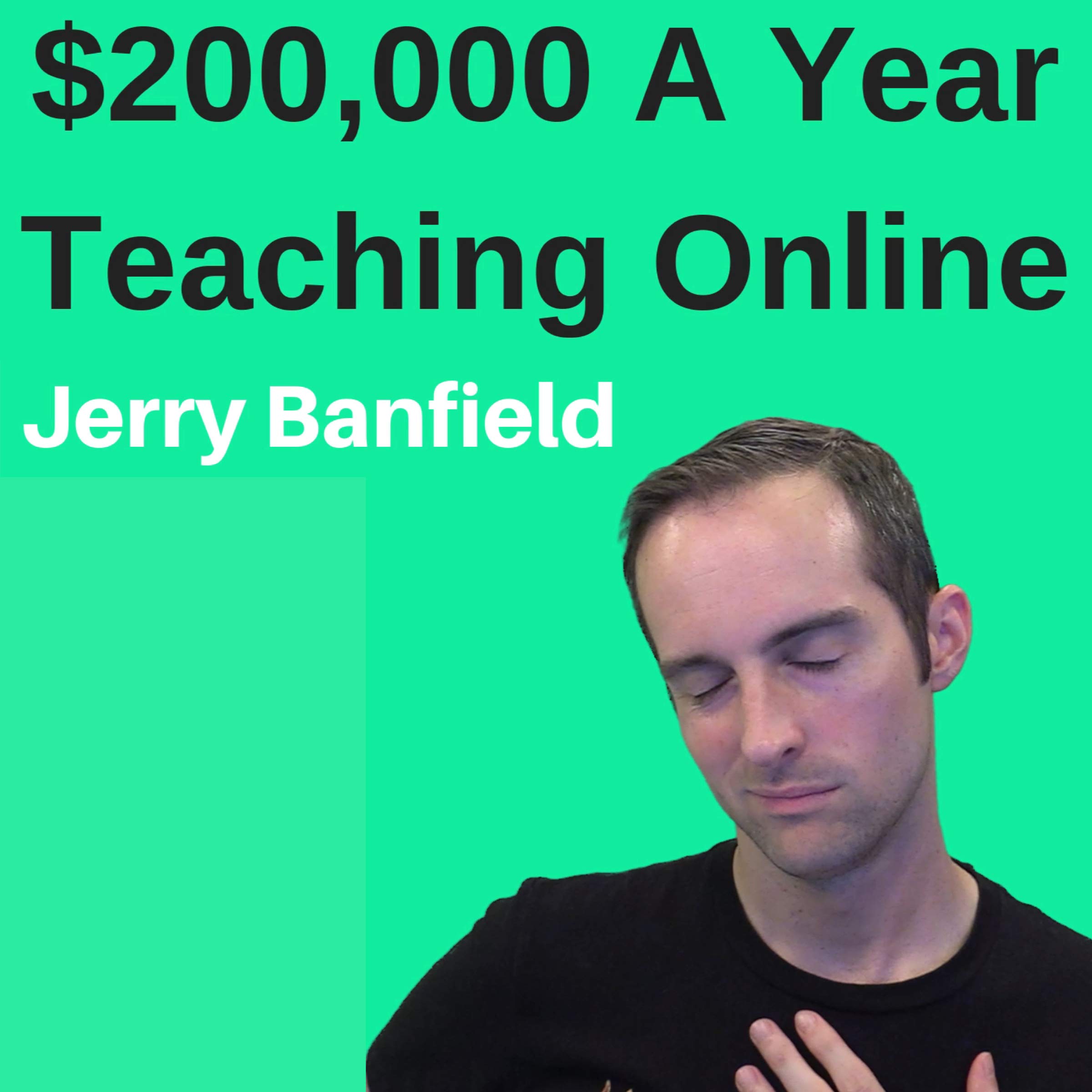 Cover art for $200,000 a Year Teaching Online