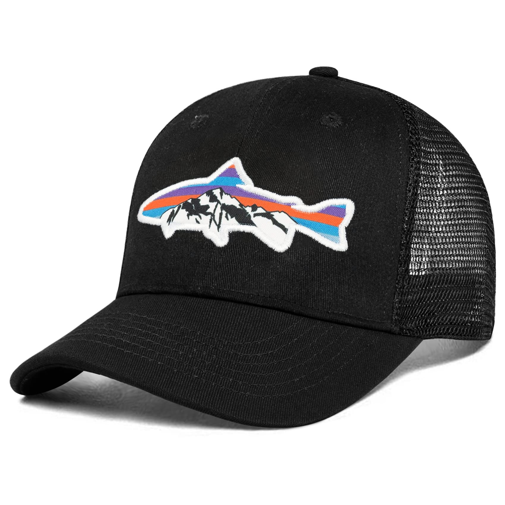 PnkvnloPnkvnlo Trucker Hat for Men and Women - Outdoors Snapback Hats for Hiking, Climbing, Fishing, Outdoor Adventure