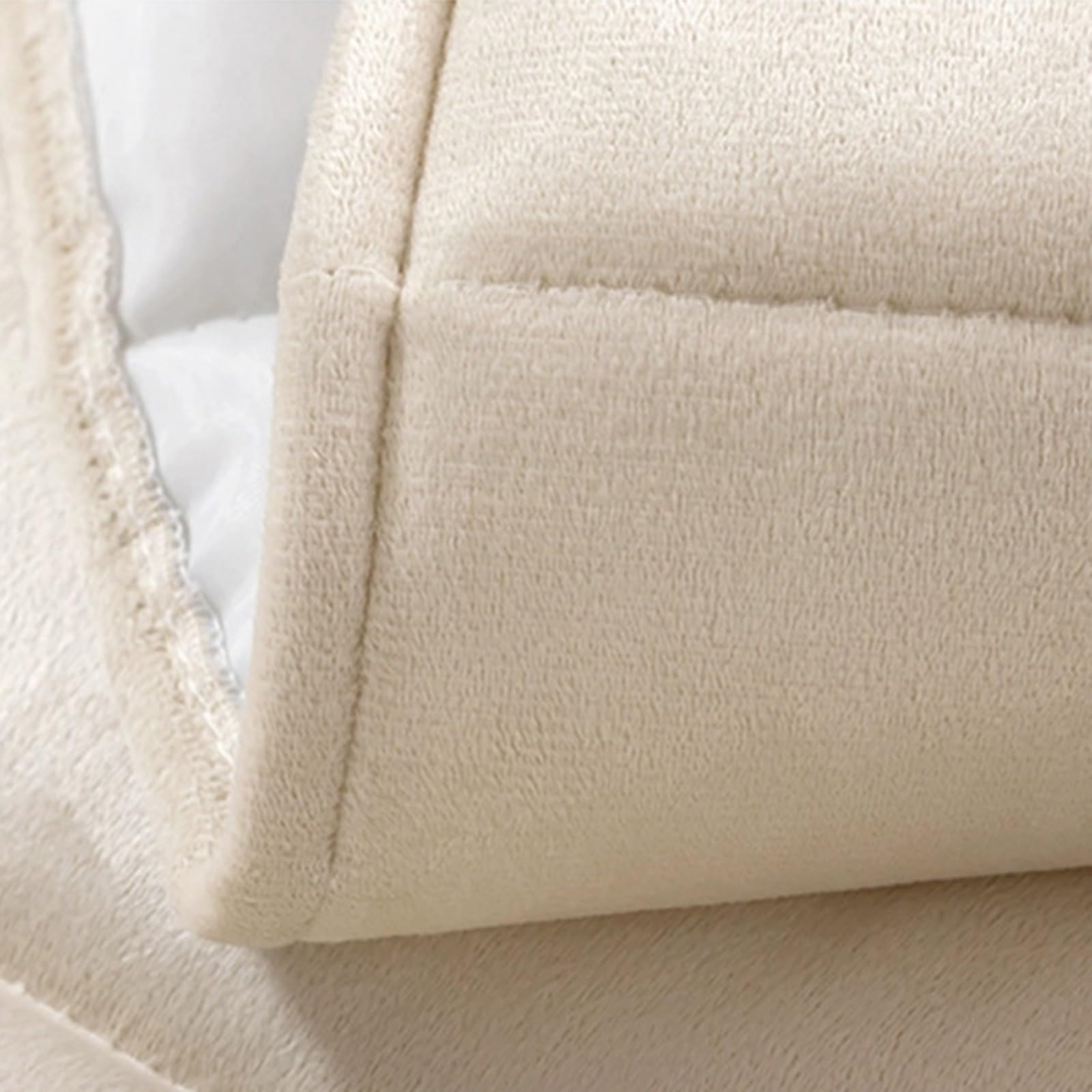 Housse de tête de lit matelassée épaisse, Housse de tête de lit Extensible et Douce