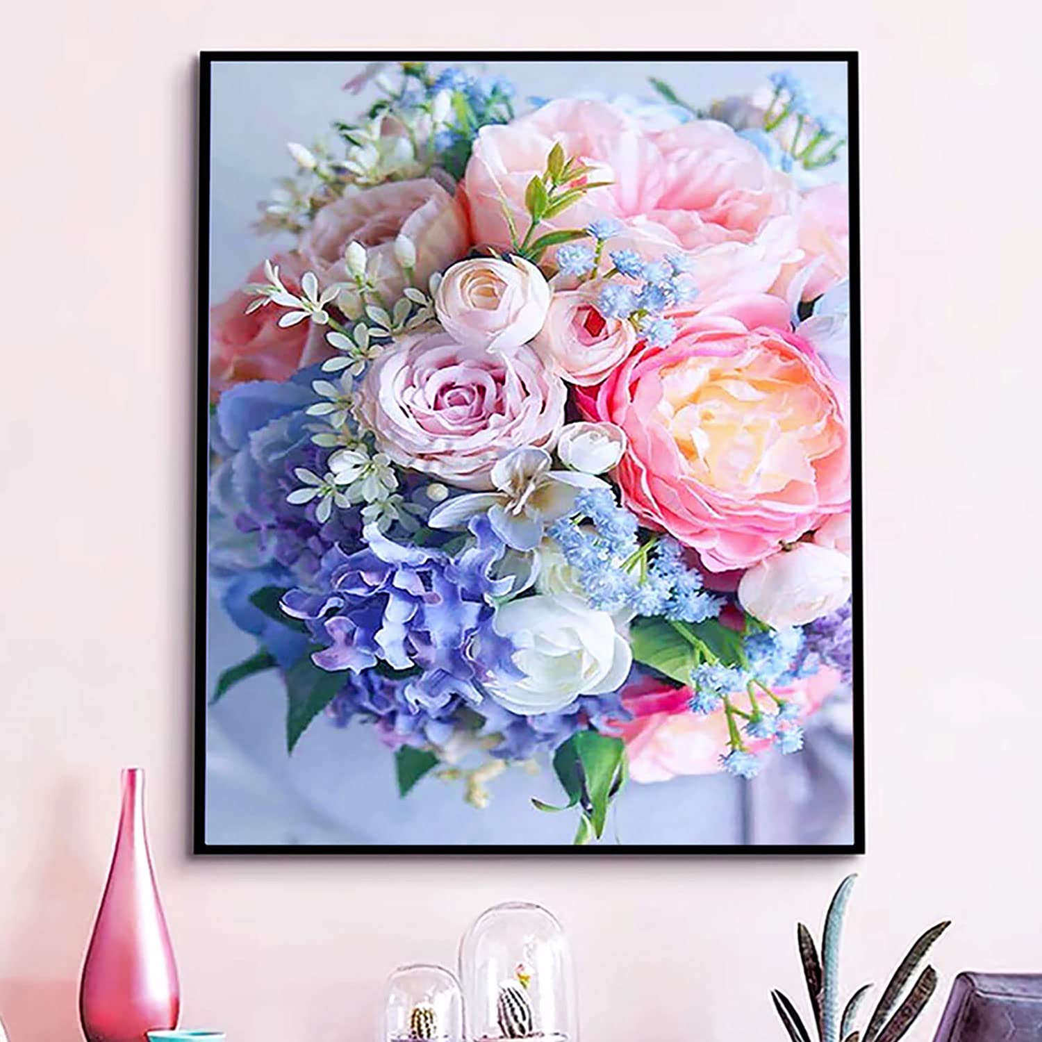 ZGmaxCL Fai da Te DIY 5D Diamond Painting Kit Paesaggio Quadro Soggiorno Moderno 150x60cm