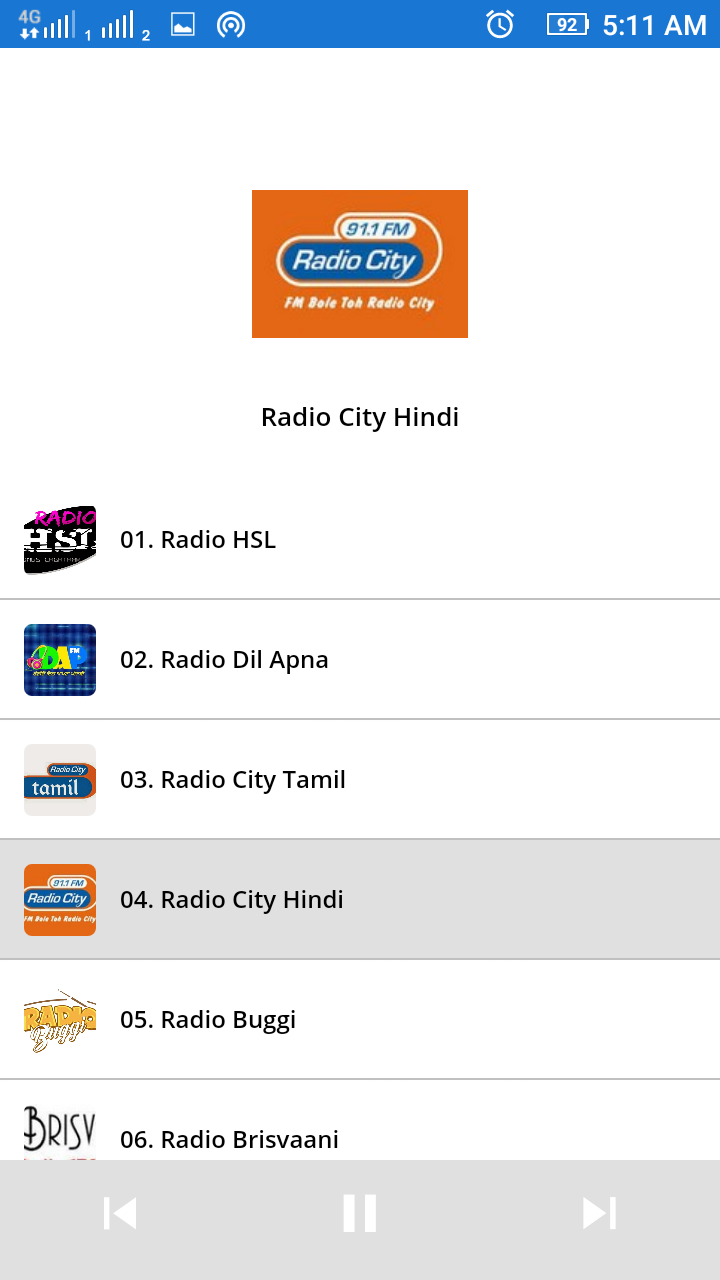 Live Radio Stations App on Amazon Appstore