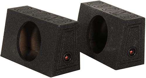 Q Power QBomb - Subwoofer sellado individual de 12 pulgadas, subwoofer, aerosol, paquete de 2