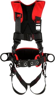 Protecta Comfort Construction Style Positioning Harness 1161204, Black, Small, 1 Ea/Case