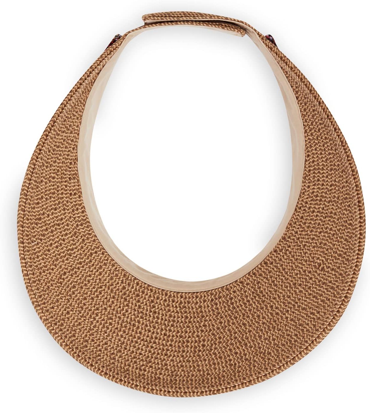 Wallaroo Hat Company – Women’s Sedona Sun Visor – Wide Brim, Packable Design and Adjustable Sizing for Medium Crown Sizes