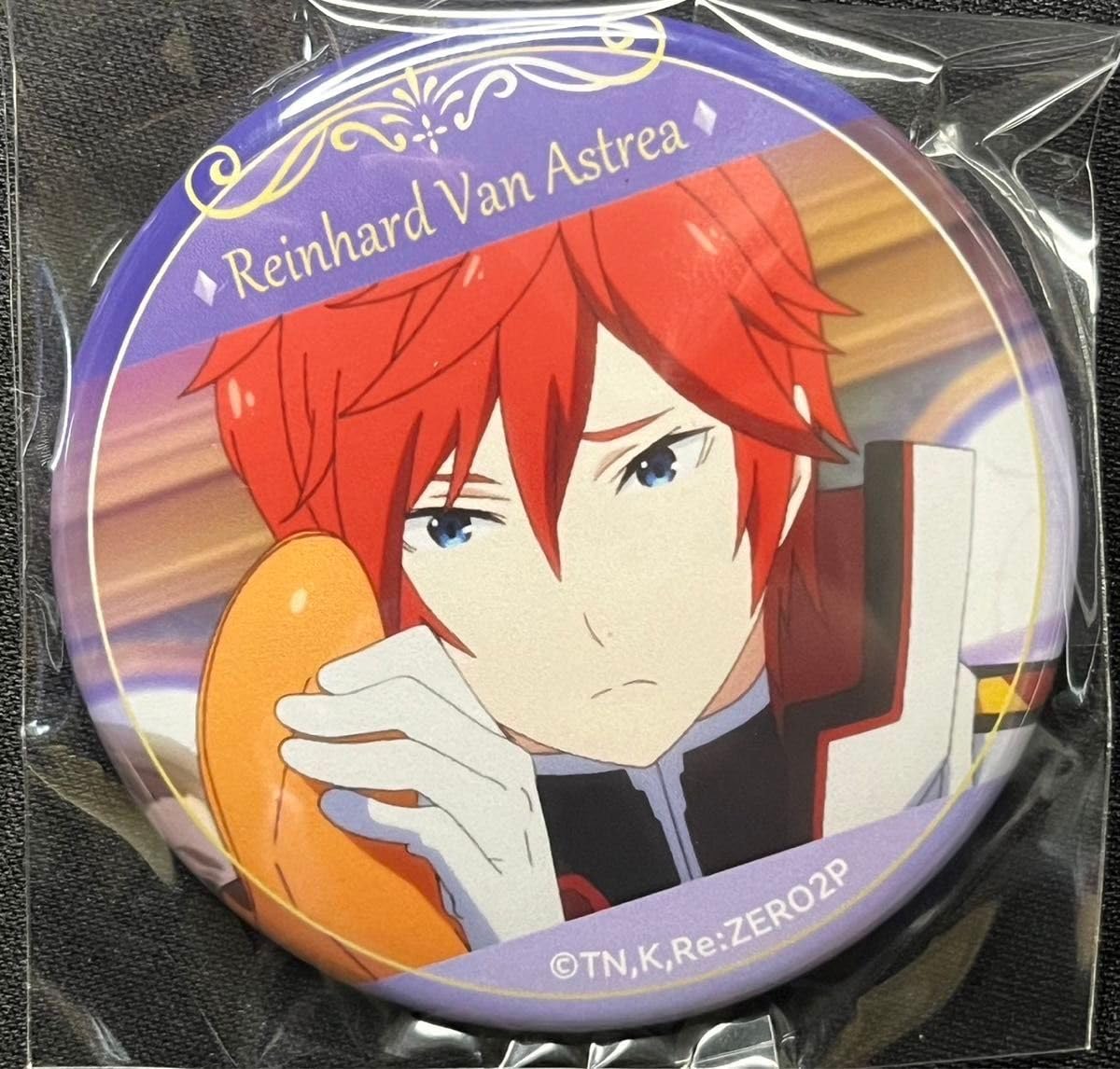 ラインハルト ラインハルト カラオケの鉄人 缶バッジ カラオケの鉄人