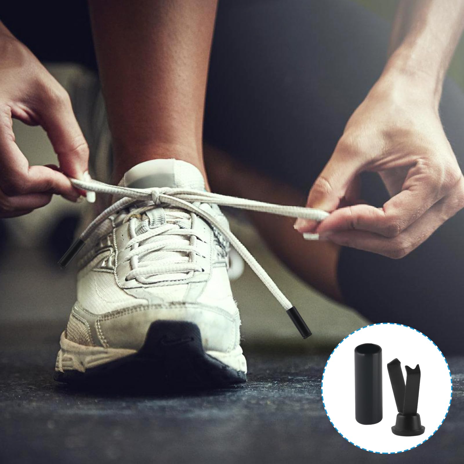 Lot De 12 Bouchons De Cordon En Métal Avec Cordon De Serrage Pour