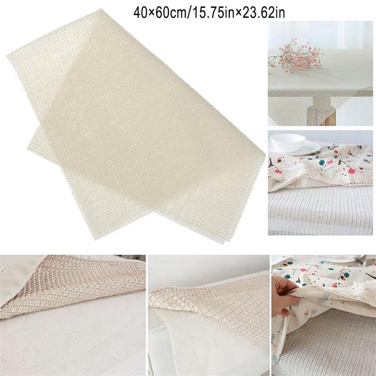 sous Tapis Antidérapant 4PCS de Tapis de Sol d'intérieur antidérapante, sous-Couche antidérapante, Forte Pince, for la Maison et Le Jardin, Accessoires Moquette Tapis stoppeur, Tapis sous-Couche (Col