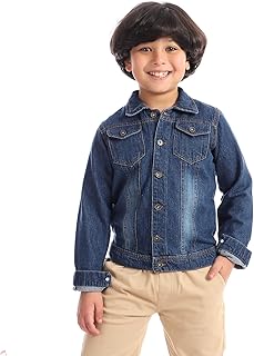 جاكيت جينز دينيم للاطفال من ماستر