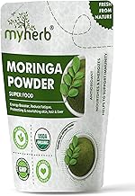 MYHERB Organic Moringa Powder | 227 gm/0.5 Lbs | Ayurvedic Support For Holistic Wellness | Herbal Supplement | Rich In Antioxidants |Good For Digestion, Energy, Immunity, Weight Loss For Men And Women