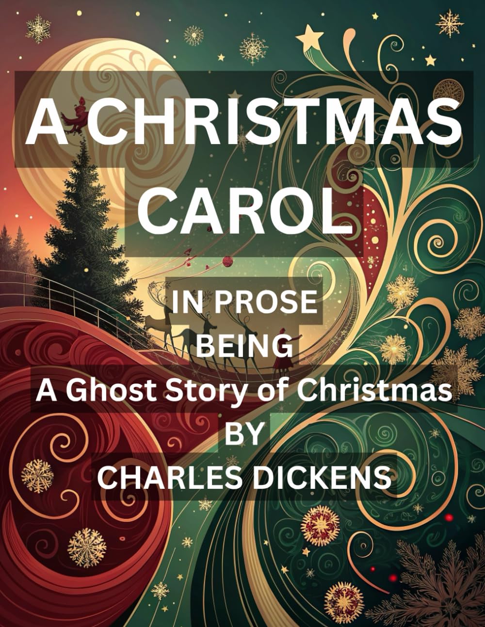 A CHRISTMAS CAROL - Large Print Edition
