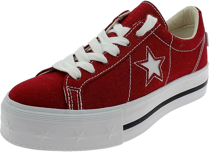 converse one star white platform