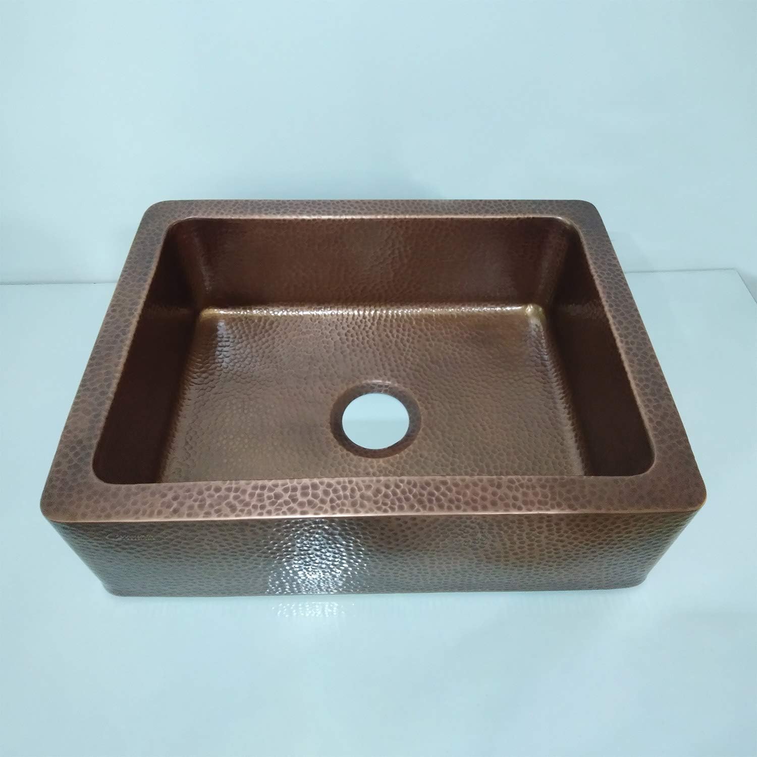 Buy 2 get 3 Hammered Front Design Undermount Kitchen Sink - Single Bowl 16-Gauge - Perfect For Home, Hotel, Farmhouse - Dimensions 23.50″ X 17.50″ X 8″ 🔥 Hot Deals Hammered Front Design Undermount Kitchen Sink - Single Bowl 16-Gauge - Perfect For Home, Hotel, Farmhouse - Dimensions 23.50″ X 17.50″ X 8″