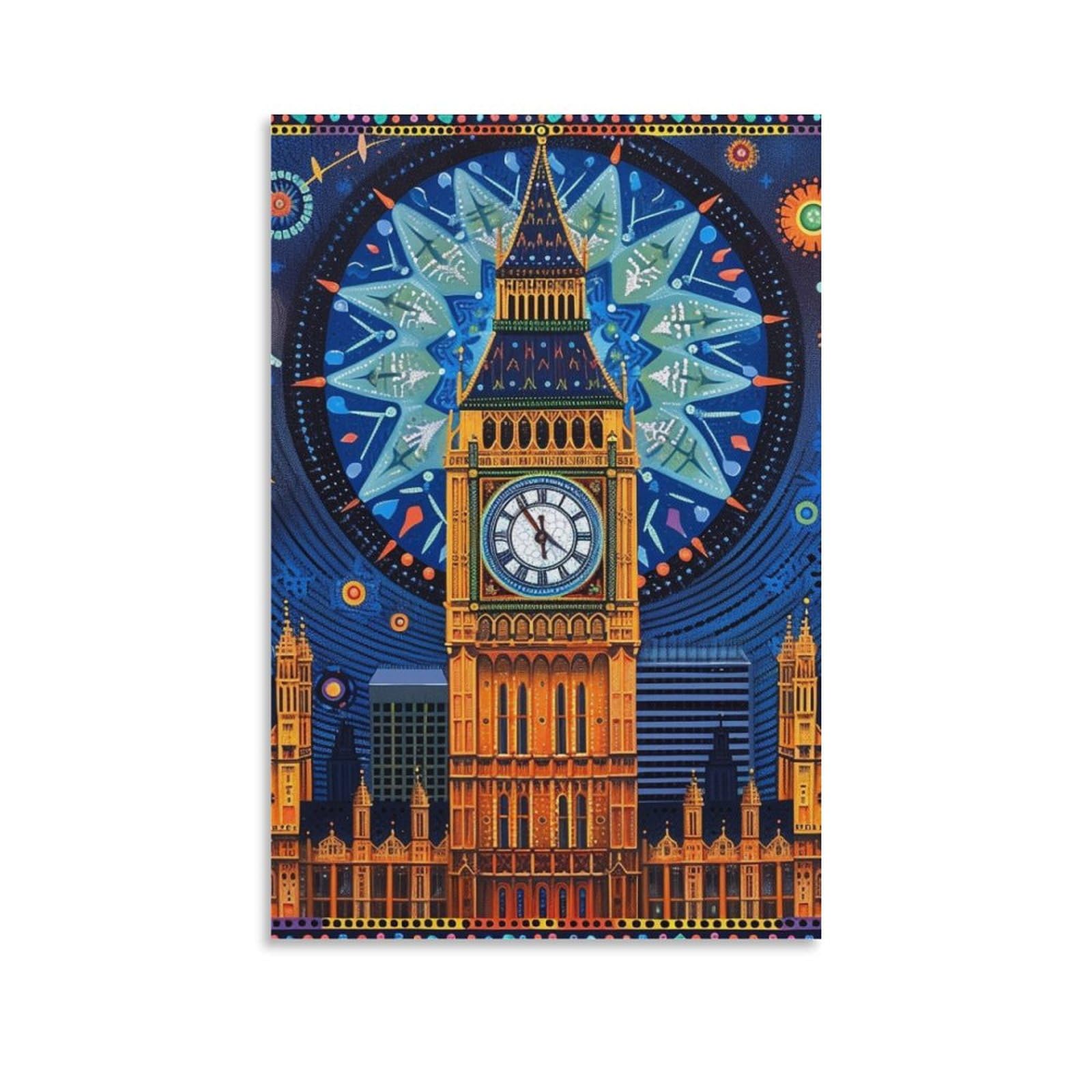 Toile Londres premium impression haute définition grand format 50x75 - 6
