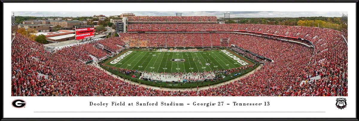 Georgia Bulldogs Football - Panoramic Wall Decor and Posters by Blakeway Panoramas