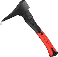MAXPOWER Sappie 40 cm, Hand Sappie Strong pour Tirer, ramasser et déplacer du Bois, tête en Acier au Carbone avec Pointe Fine, Manche TPR, 0,95 kg