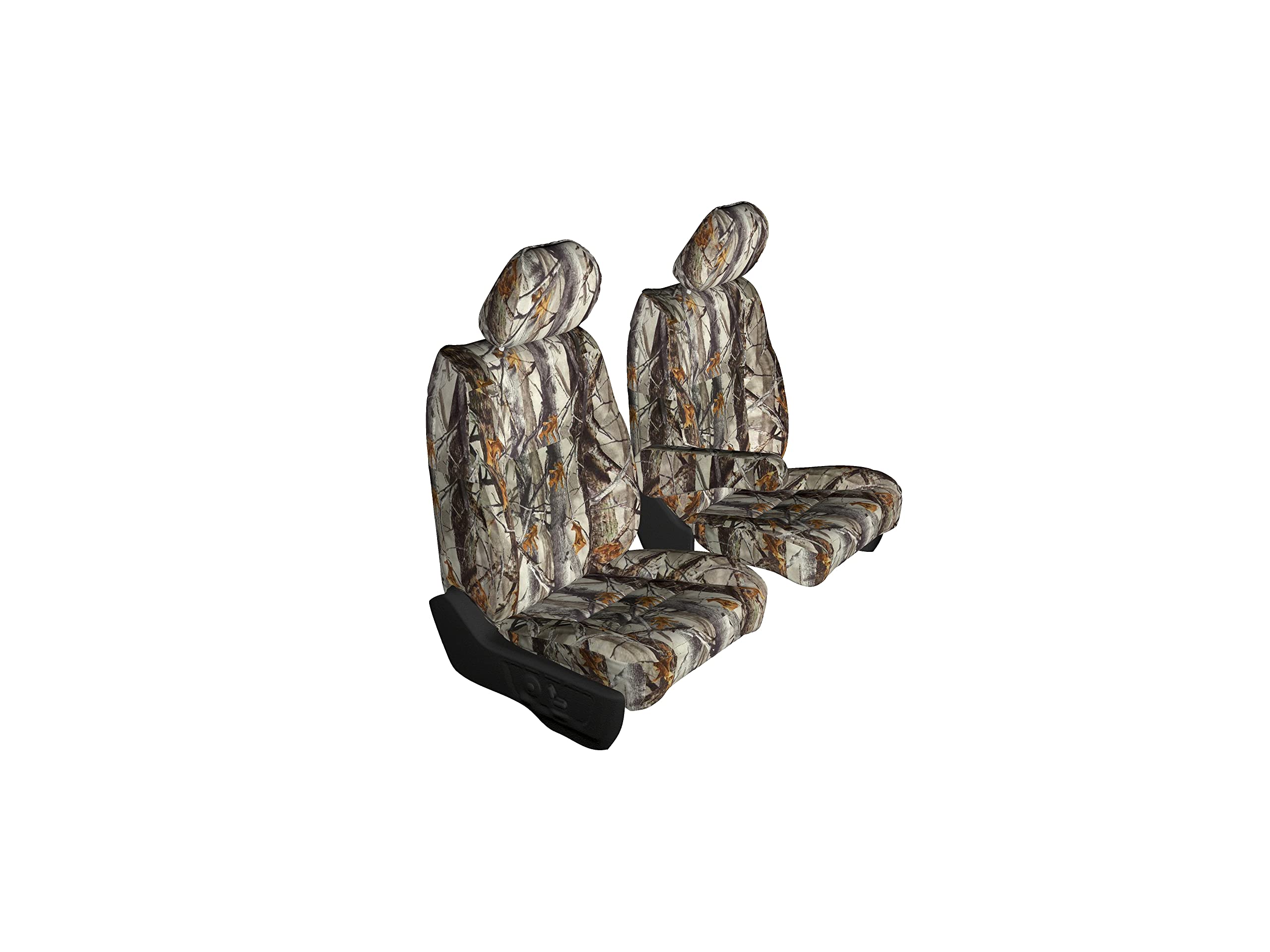 Durafit Seat Covers, Made to fit 2001-2004 Tacoma Pair of Flat Bucket Exact Seat Covers in MC2 Camo Endura (XD3)