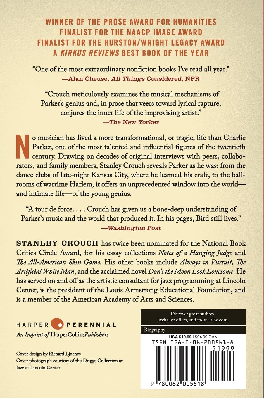 Kansas City Lightning: The Rise and Times of Charlie Parker