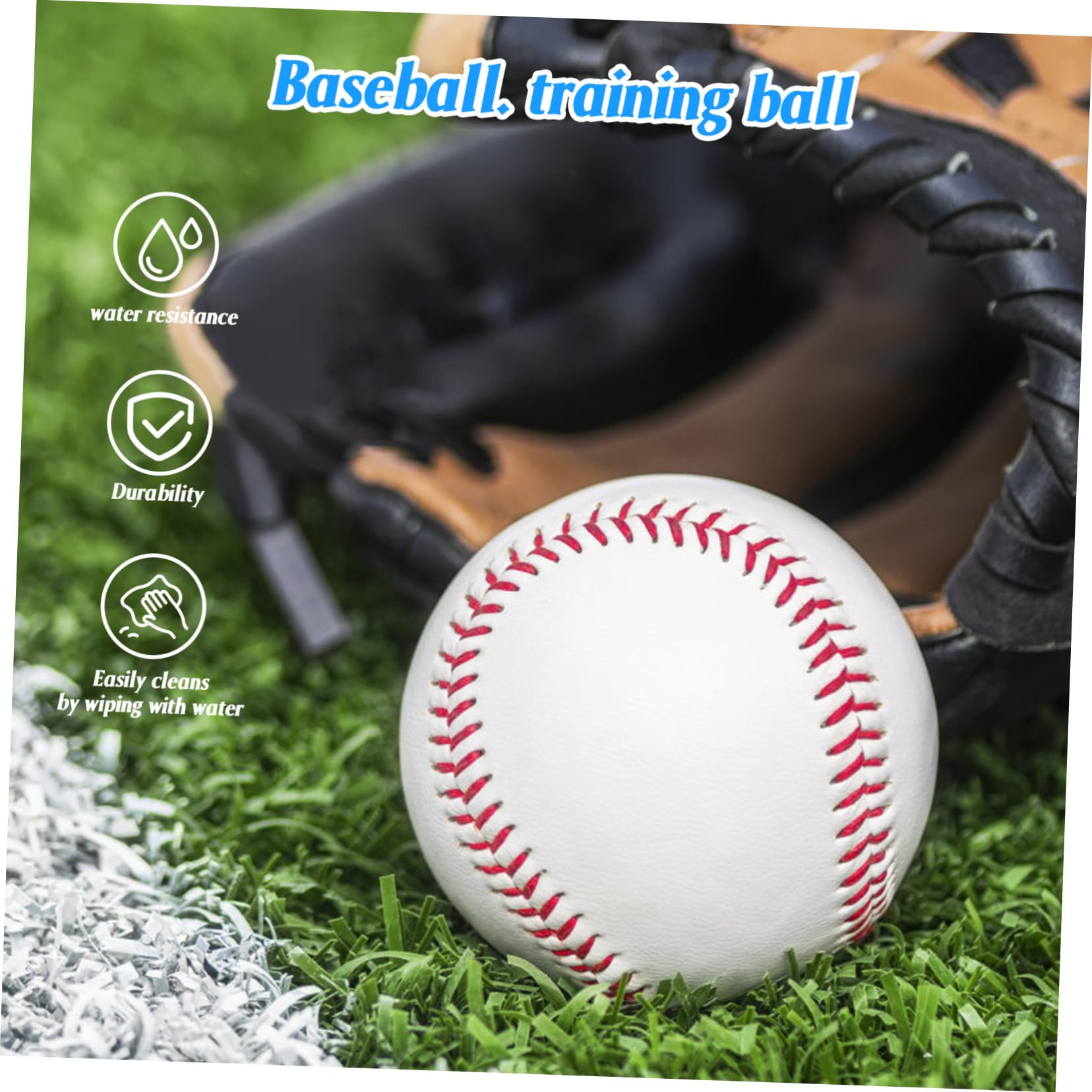 12 Balones de Béisbol de Práctica para Entrenamiento, Bolas de Béisbol para Entrenamiento y Juego, Ideales para Principiantes y Actividades de Club