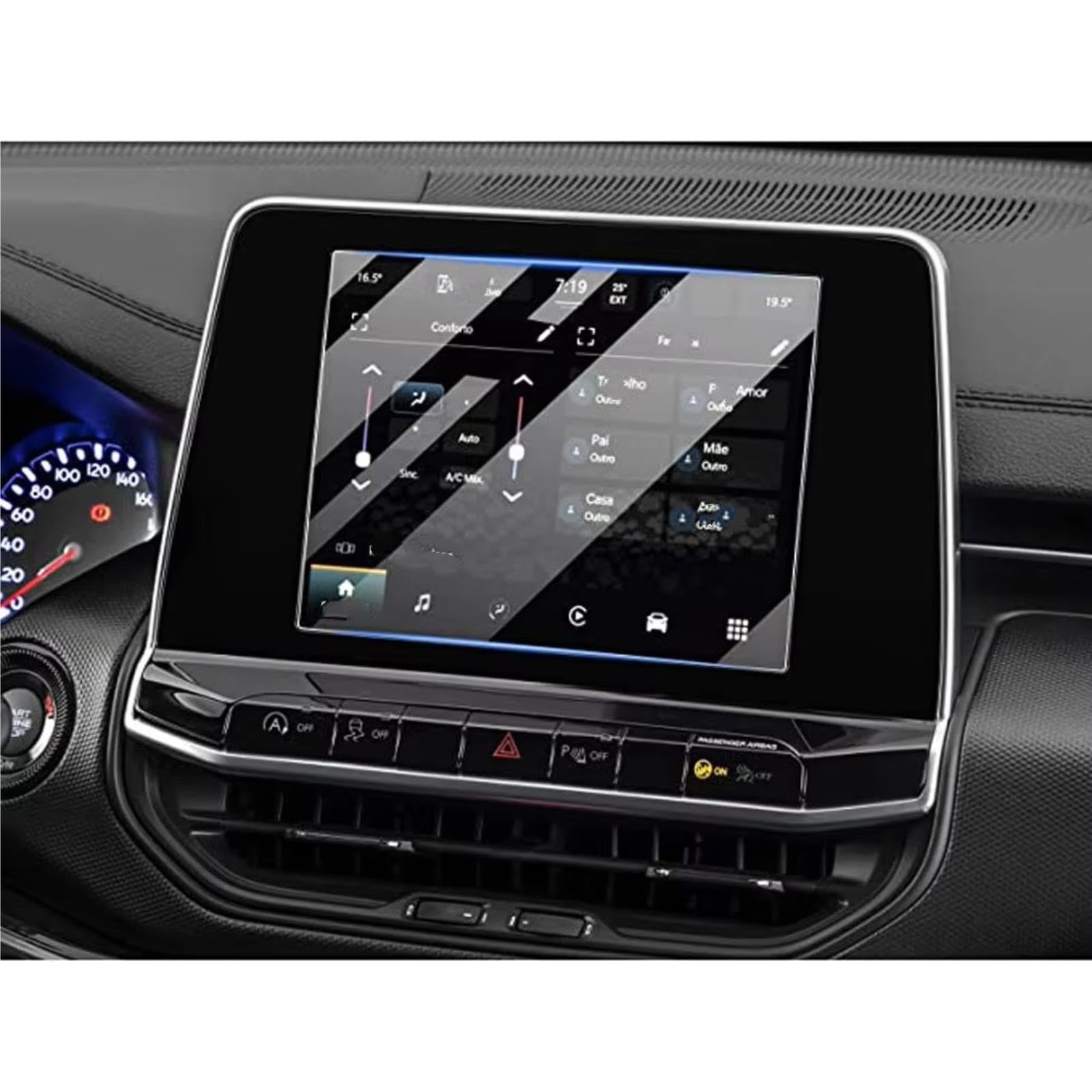Auto-GPS-Navigationsbildschirmfolie Für Jeep Für Compass 2021–2023