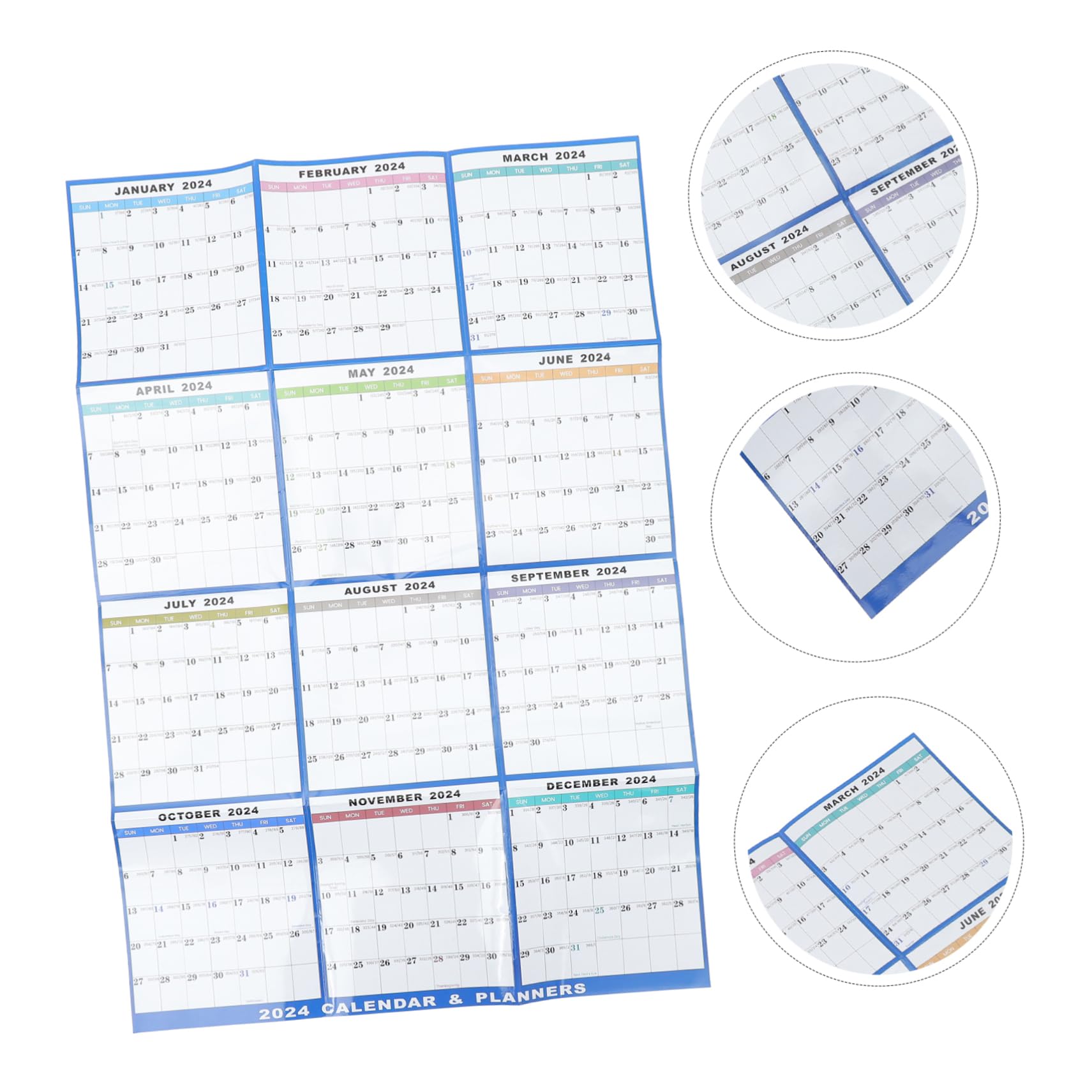 VILLCASE 5sets Cancellabile Planner Mensile Per Organizzazione Casa Pianificare Appuntamenti e
