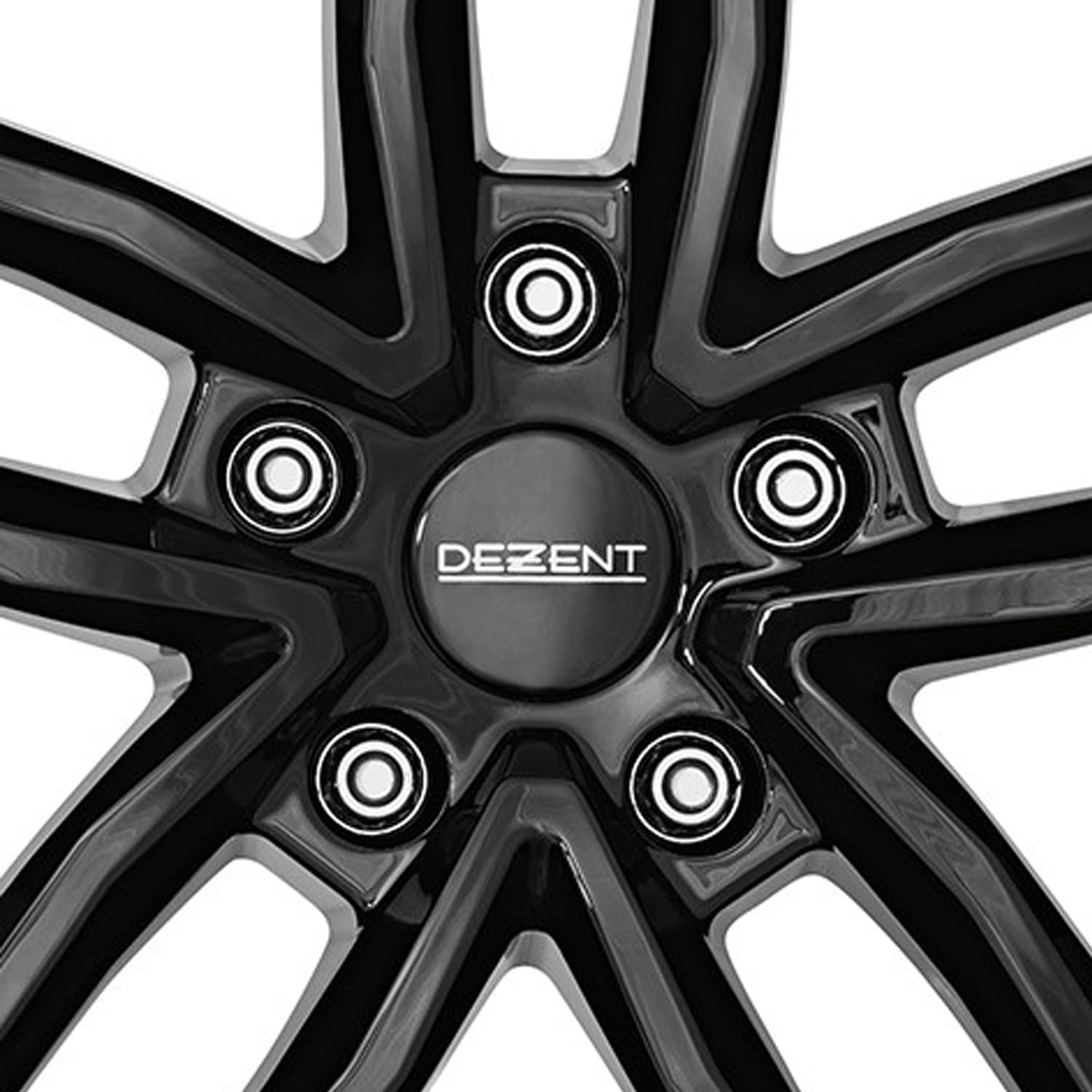 4x Dezent cerchi in alluminio TR black 7.5Jx18 ET38 5x112