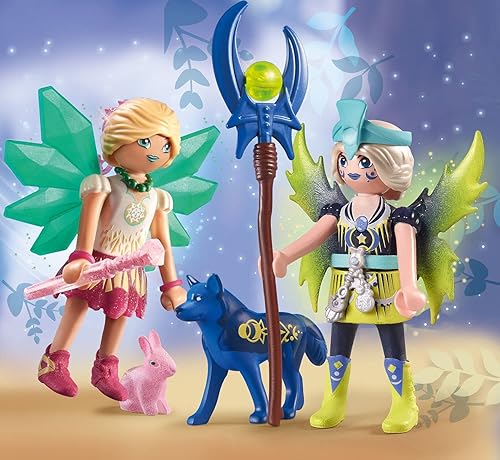 Miniatura 3 de Playmobil Hada de cristal y luna con animales del alma