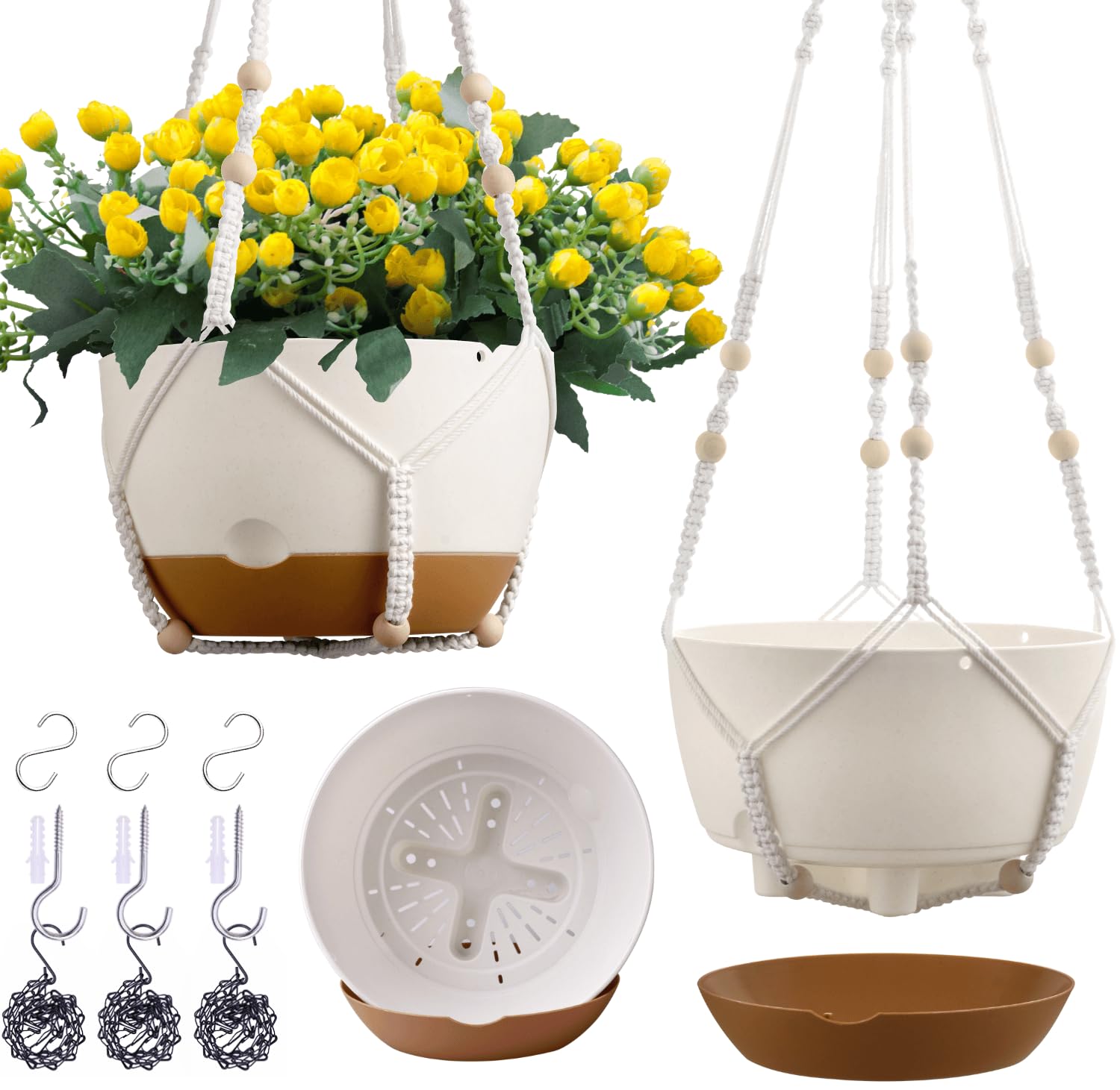 Photo 1 of Montresor 3-Pack Hanging Planters