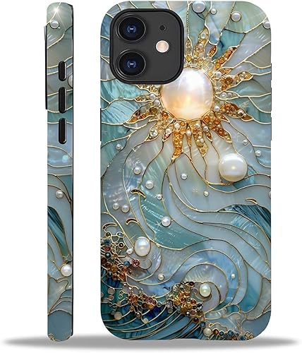 Miniatura 65 de Funda para iPhone 11 Pro Max, flores rojas coloridas 2 en 1, carcasa rígida + silicona, a prueba de golpes, protección contra caídas compatible con