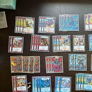 デュエマ引退品　バラカード＋デッキ2種（スリーブ付き） デュエマ引退品 バラカード＋デッキ2種（スリーブ付き