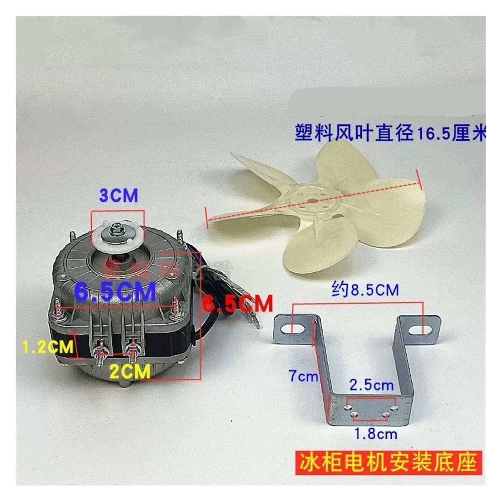 Motore Del Ventilatore Del Condensatore Della Ventola Di Raffreddamento Del Compressore Del Congelatore Da 1 Set Da 35 W For Il Congelatore