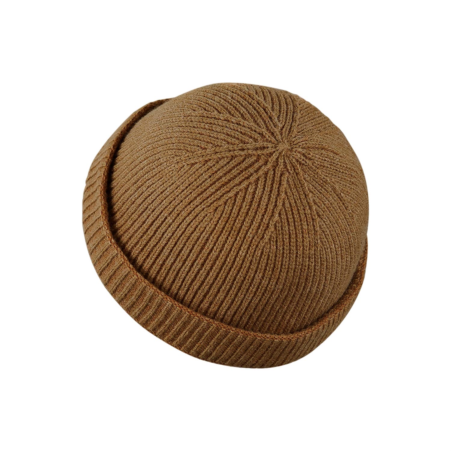 Croogo Berretto invernale lavorato a maglia senza tesa con polsino arrotolato cappello portuale marinaio pescatore Leon cappello padrone di casa cappello