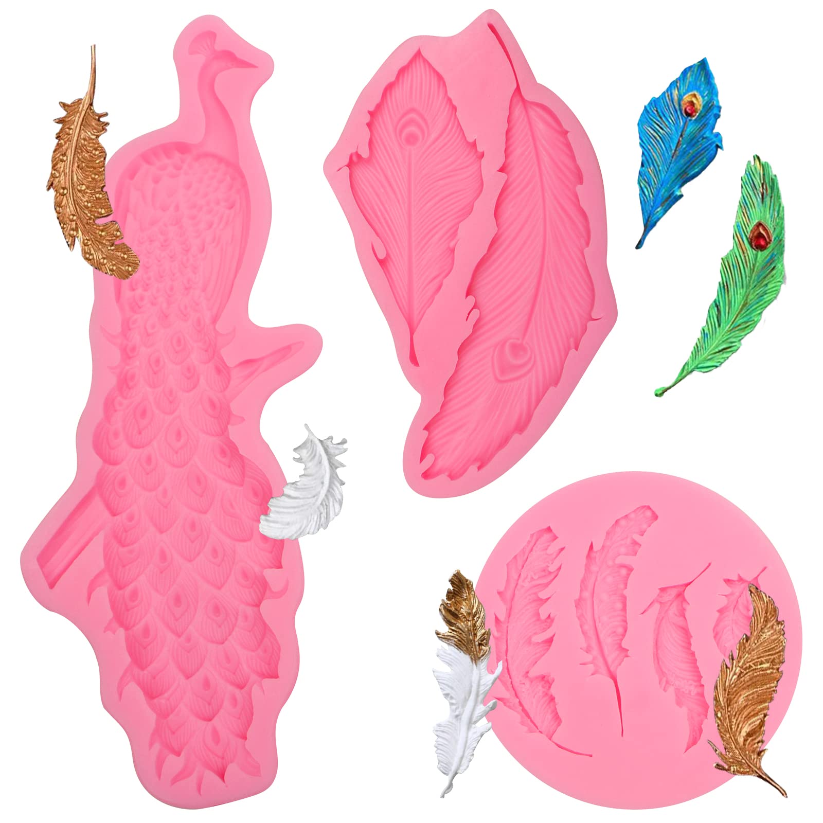 Affen- und Bananen-Silikonformen, 3D-Formen mit Bananen- und