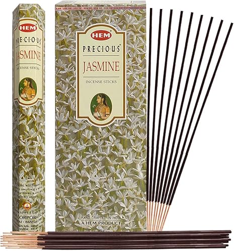 Miniatura 2 de Varillas de incienso de jazmín precioso y soporte para incienso con varillas de incienso