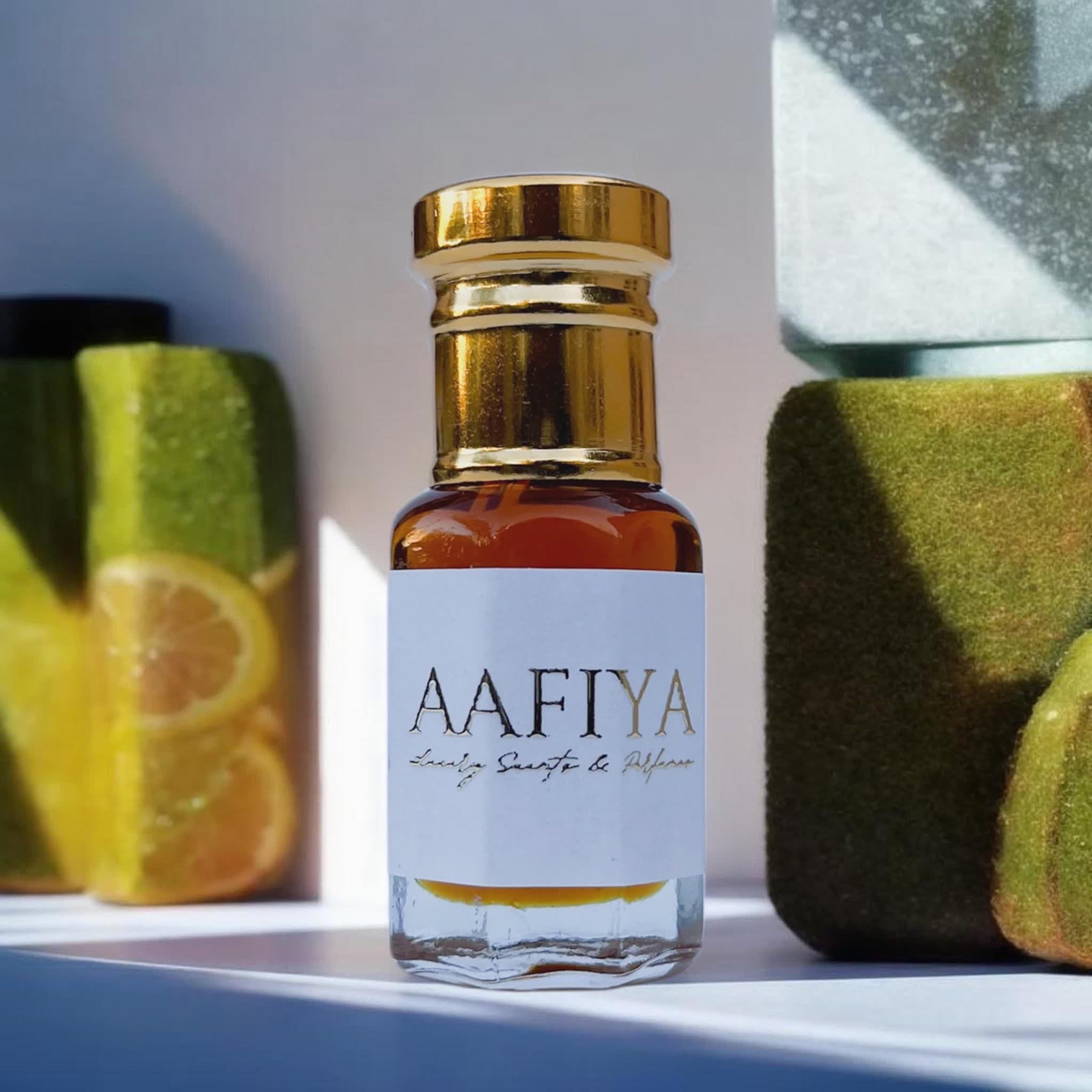 AAFIYA Oud Al Ahd Unisex Attar | Luxury Long Lasting Attar| Non Alcoholic | Fragrance for Men (6 Ml)