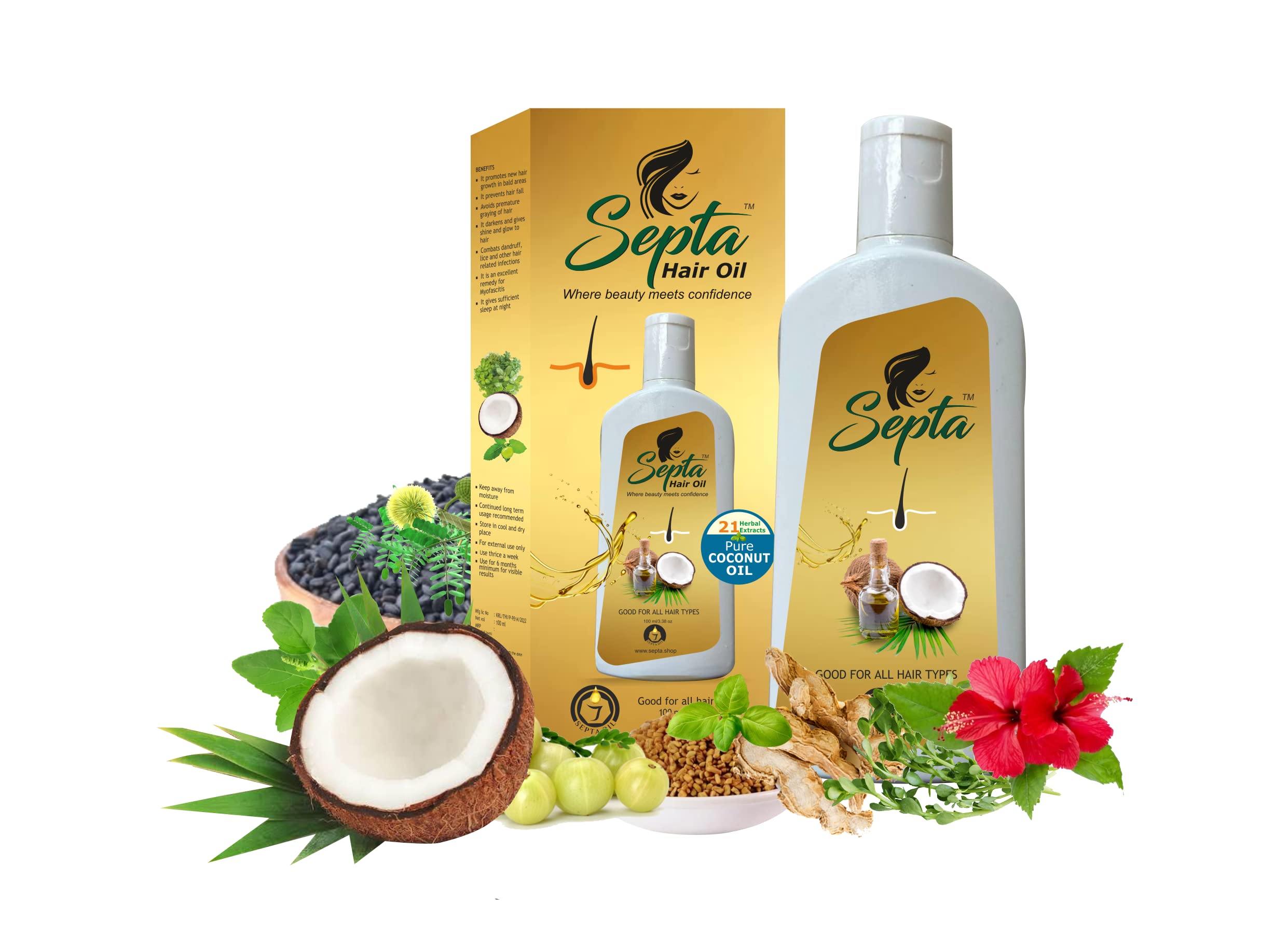 Buy Septa Hair Oil Online at Low Prices in India - Amazon.in