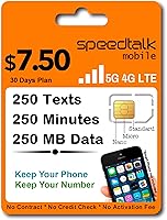 Vista 21 de Kit de inicio de tarjeta SIM y eSIM prepago SpeedTalk Mobile – Planes inalámbricos sin contrato $5 al mes de voz, texto y datos ilimitados