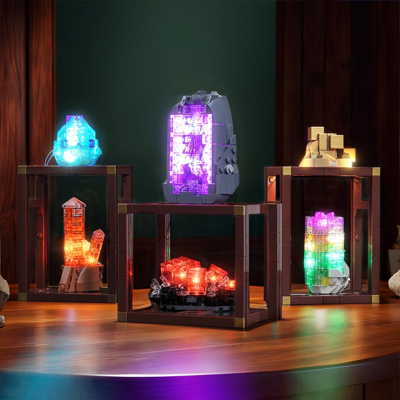 Raygel30WLEDライト Amazon.com: LocoLee Light kit Compatible with Lego 21362 Mineral