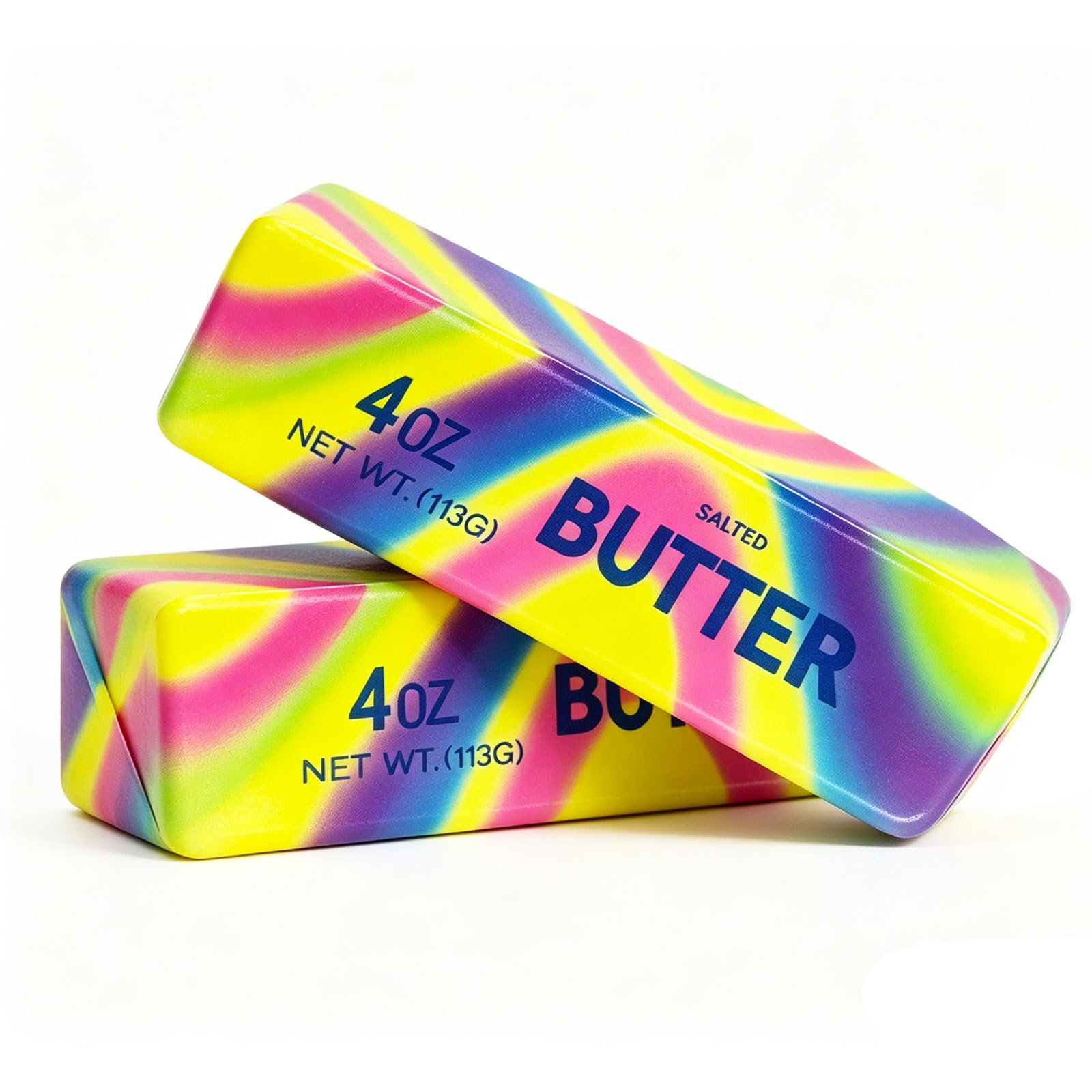 Slow Rising Squishy，Taba Squishy, Stress Balls，Party Favor Gift (Butter stick-2pcs)-0429 (Butter stick-2pcs) - 5