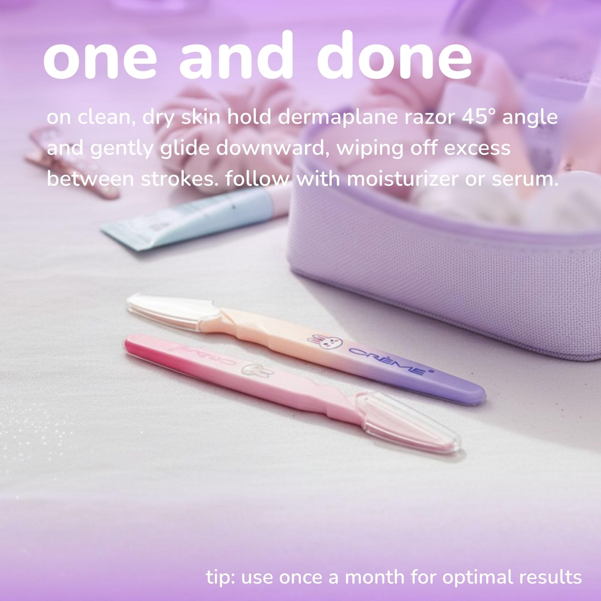 Amazon.com: The Crème Shop Smooth Finish Dermaplane Razor - One