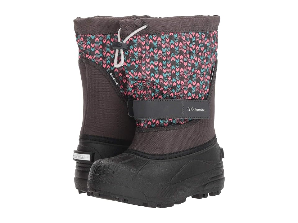 

Columbia Kids Powderbug Plus II Print (Toddler/Little Kid/Big Kid) (Shark/Silver Grey) Girls Shoes