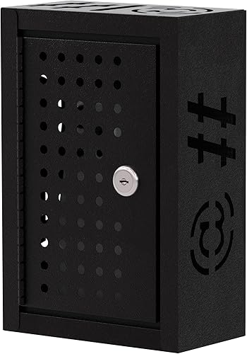 Miniatura 8 de OSKIE Caja de tiempo de inactividad para teléfono: almacenamiento con cerradura para teléfono inteligente para el hogar y la oficina, organizador de