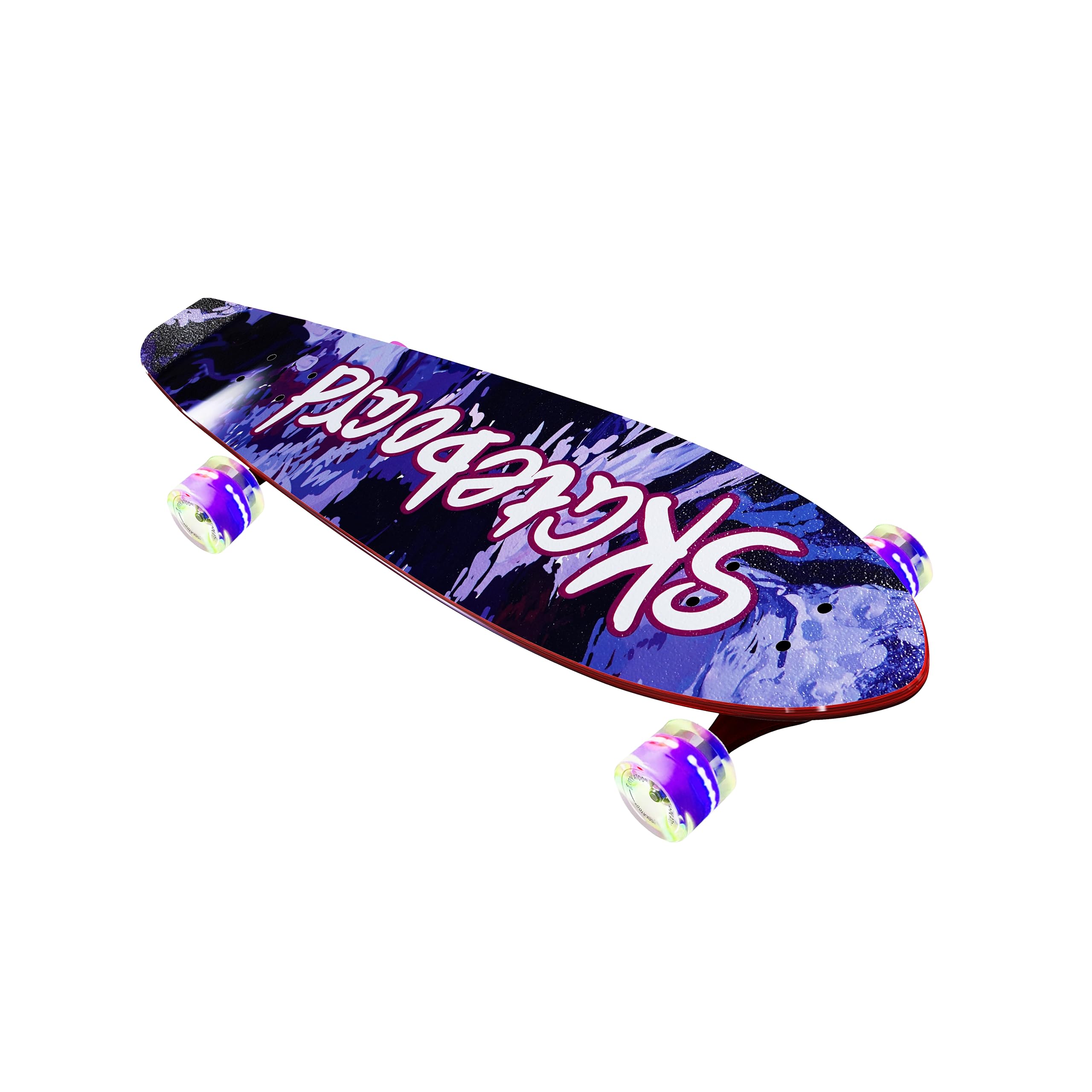 Cockatoo Skateboard with LED Light Wheel, Anti-Skid Board with ABEC-7 High Precision Bearings| 22 X 6 Inch, Medium (Blue) (B0CHMK46BQ) Amazon Price History, Amazon Price Tracker
