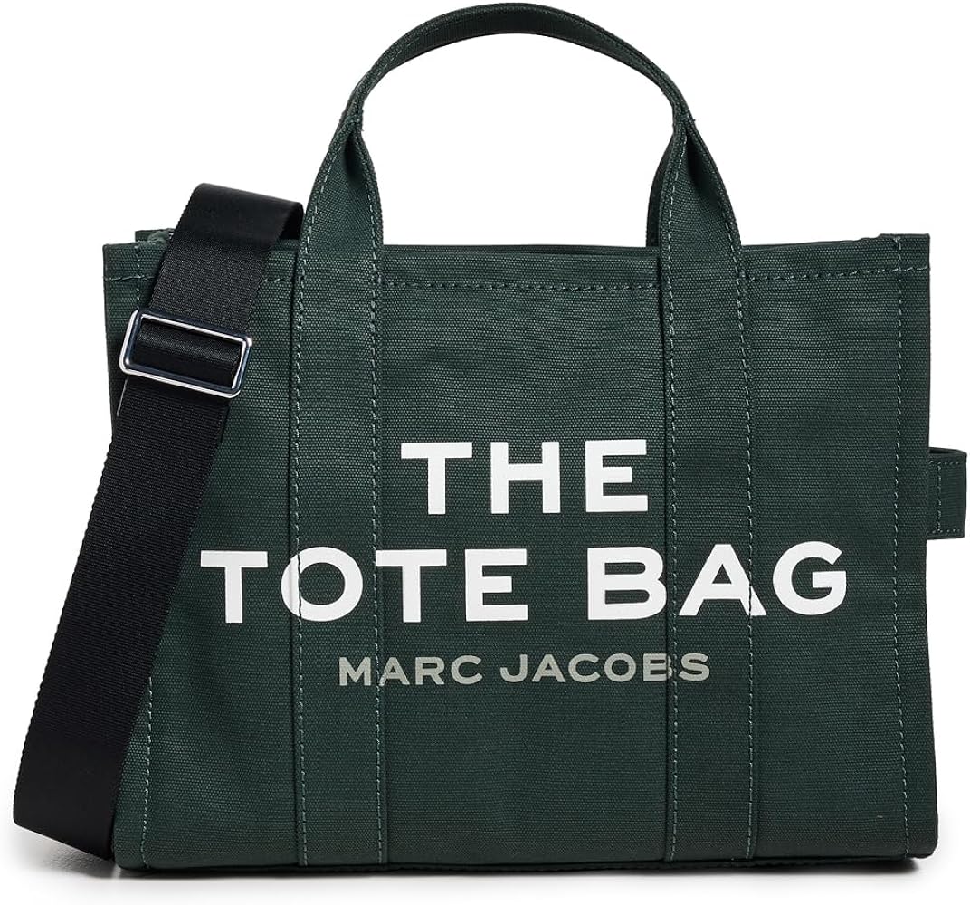 Amazon | Marc Jacobs キャンバスミディアムトートバッグ, アイビー  