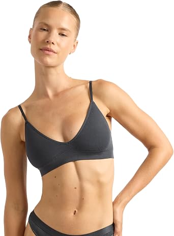 Boody Body EcoWear Womens LYOLYTE Triangle Bralette, Soft Breathable Bra, Seamless, Wireless, Lyocell Made from Bamboo