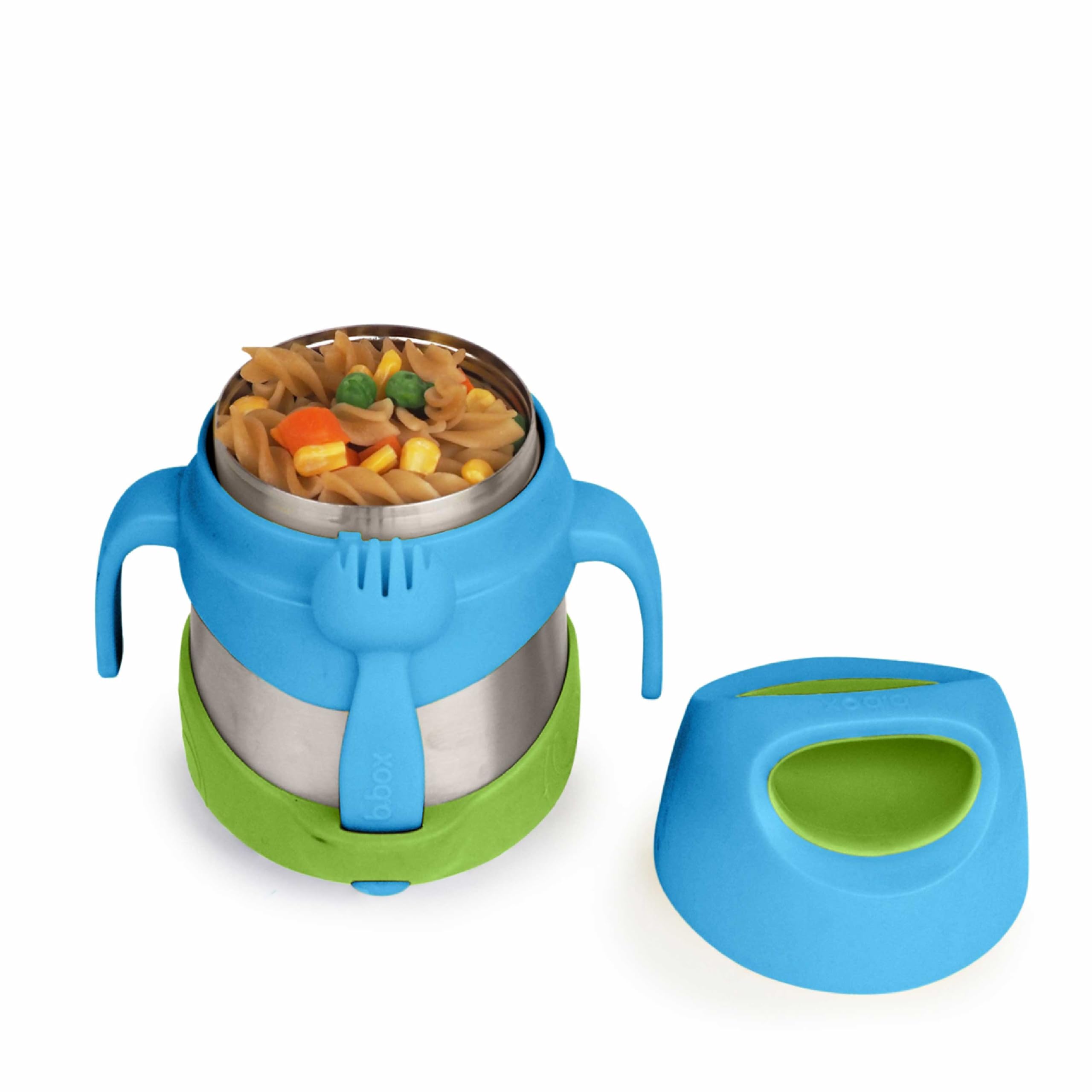 b.box Thermos alimentare caldo | Scatola pasto isotermica per bambini | Scatola termica per pasti caldi | Acciaio inossidabile a doppia parete, mantiene i cibi freschi o al caldo, 335 ml