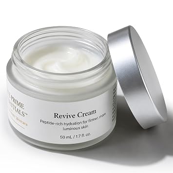Revive Cream, Peptide Face Cream with Ceramides, Multi Peptide Moisturizer for Face, Hydrating Facial Moisturizer for Aging Skin, All Skin Types, Made in USA